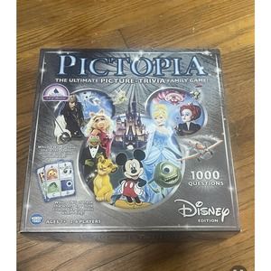 PICTOPIA: DISNEY EDITION Board Game PICTURE TRIVIA‎ FAMILY AGES 7+
